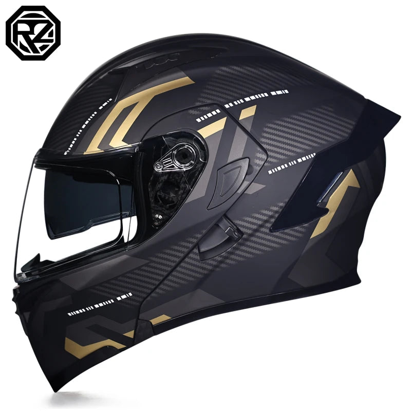 Flip Up Motorcycle Helmet Double lens full face helmet High quality DOT approved Moto cascos motociclistas capacete