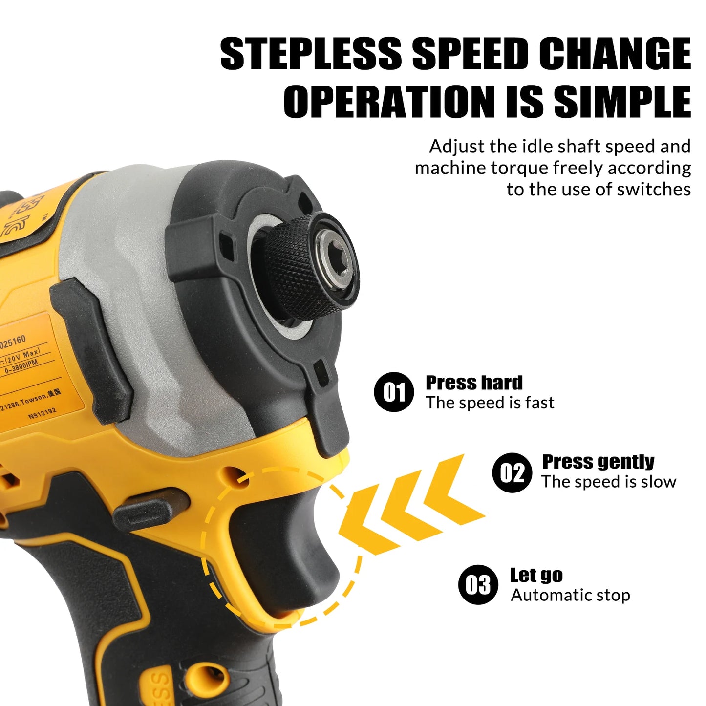 DeWalt Lithium Brushless Motor Screwdriver Electric Screwdriver Electric Hand Drill Impact Drill Combination DCF805 DCD850 New