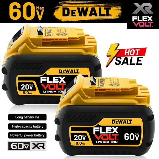 Original Dewalt 20V Battery, dewalt 2AH/5AH/6AH Rechargeable Lithium-Ion Battery, Dewalt DCB206 Power Tool Replacement Battery.