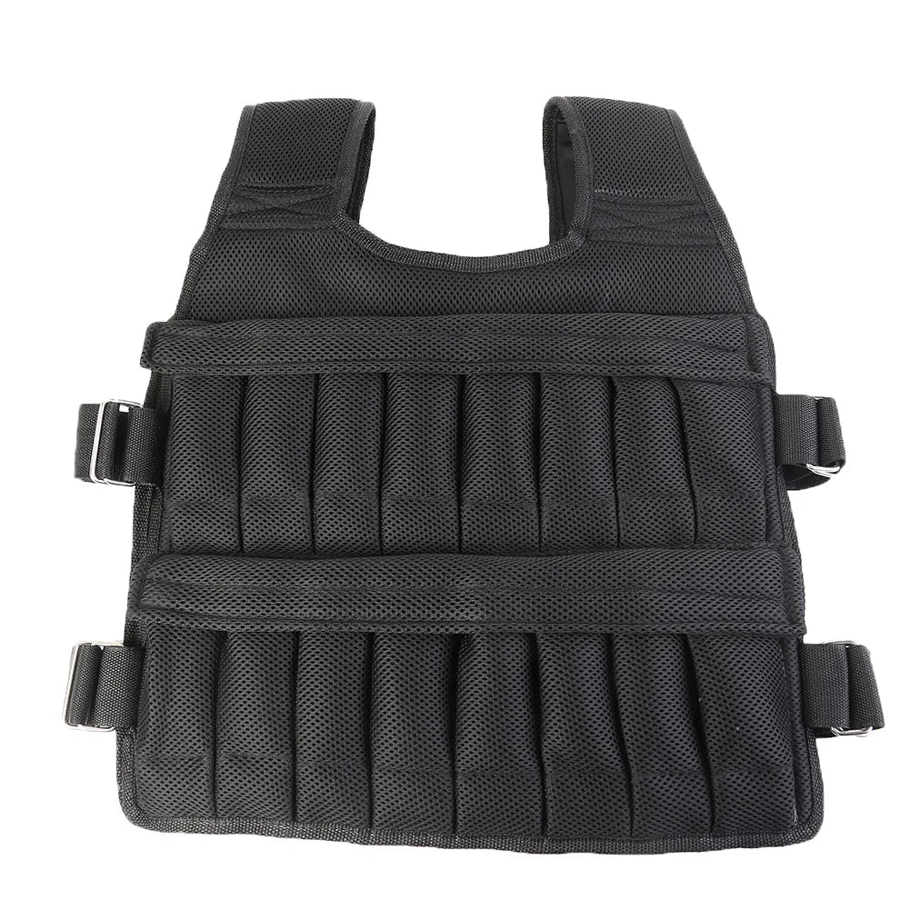 3/15/35kg Weighted Jacket Adjustable Workout Weight Jacket Workout Equipment for Workout Strength Training Running Fitness